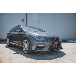 LAME DU PARE-CHOCS AVANT V.6 SEAT LEON CUPRA / FR MK3 FL