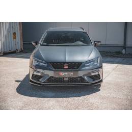 LAME DU PARE-CHOCS AVANT V.7 SEAT LEON CUPRA / FR MK3 FL