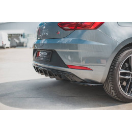 DIFFUSEUR ARRIÈRE COMPLET SEAT LEON MK3 FR FACELIFT