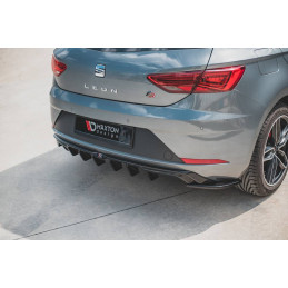 DIFFUSEUR ARRIÈRE COMPLET SEAT LEON MK3 FR FACELIFT