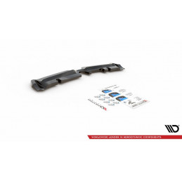 CENTRAL ARRIERE SPLITTER MINI COUNTRYMAN MK2 F60 JCW