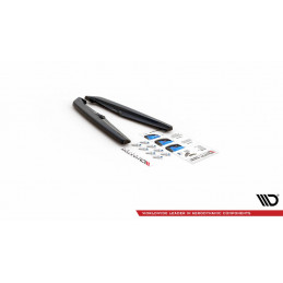 LAMES DE PARE-CHOCS ARRIÈRE LATÉRALES PORSCHE PANAMERA TURBO 970 FACELIFT