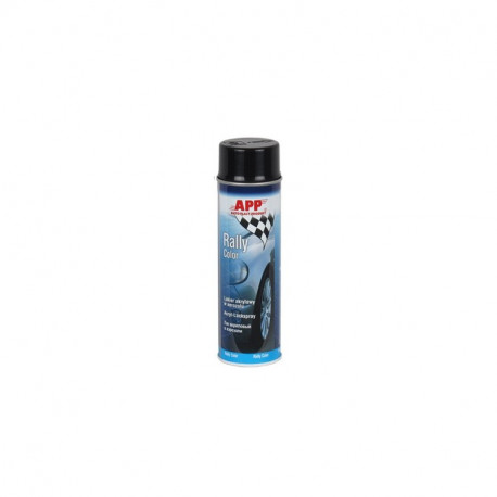 Aérosol de peinture 500ml noir brillant