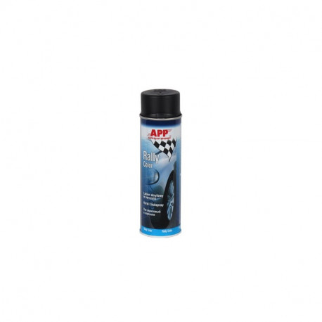 Aérosol de peinture 500ml noir mat