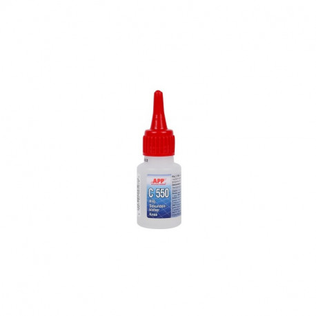 APP C 610 Cyanoacrylate glue pour caoutchouc, plastique et métal 20ml