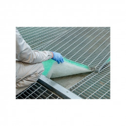 Filtre pour sol de cabines de peinture 1m X 20m
