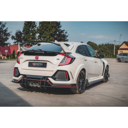SPORTS DURABILITÉ DIFFUSEUR ARRIÈRE COMPLET V.2 HONDA CIVIC X TYPE R