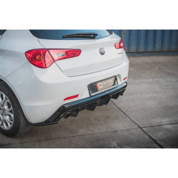 RAJOUT DU PARE-CHOCS ARRIERE ALFA ROMEO GIULIETTA FACELIFT (VERSION AVEC ÉCHAPPEMENT D'UN SEUL CÔTÉ)