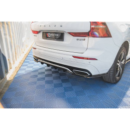 CENTRAL ARRIERE SPLITTER (AVEC UNE BARRE VERTICALE) VOLVO XC60 MK2 R-DESIGN