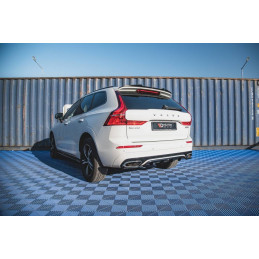 CENTRAL ARRIERE SPLITTER (AVEC UNE BARRE VERTICALE) VOLVO XC60 MK2 R-DESIGN