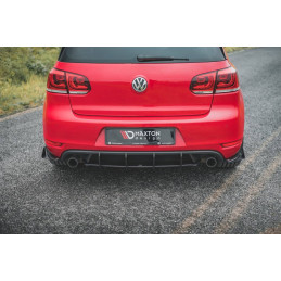 SPORT DURABILITÉ LAME DU PARE CHOCS ARRIERE + FLAPS VOLKSWAGEN GOLF GTI MK6