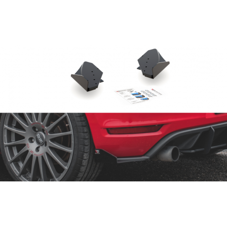 SPORT DURABILITÉ LAME DU PARE CHOCS ARRIERE + FLAPS VOLKSWAGEN GOLF GTI MK6