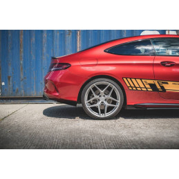 SPORT DURABILITÉ LAME DU PARE CHOCS ARRIERE + FLAPS MERCEDES-AMG C43 COUPE C205