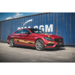 SPORTS DURABILITÉ RAJOUTS DES BAS DE CAISSE + FLAPS MERCEDES-AMG C43 COUPE C205