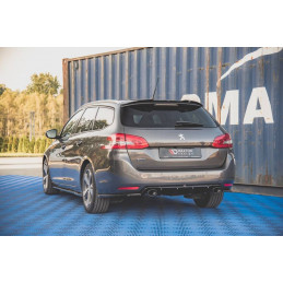 RAJOUT DU PARE-CHOCS ARRIERE + FAUX POT D'ÉCHAPPEMENT PEUGEOT 308 SW MK2 FACELIFT