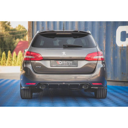 RAJOUT DU PARE-CHOCS ARRIERE + FAUX POT D'ÉCHAPPEMENT PEUGEOT 308 SW MK2 FACELIFT