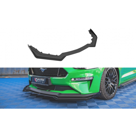 STREET PRO LAME DU PARE-CHOCS AVANT V.1 + FLAPS FORD MUSTANG GT MK6 FACELIFT