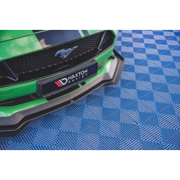 STREET PRO LAME DU PARE-CHOCS AVANT V.1 + FLAPS FORD MUSTANG GT MK6 FACELIFT