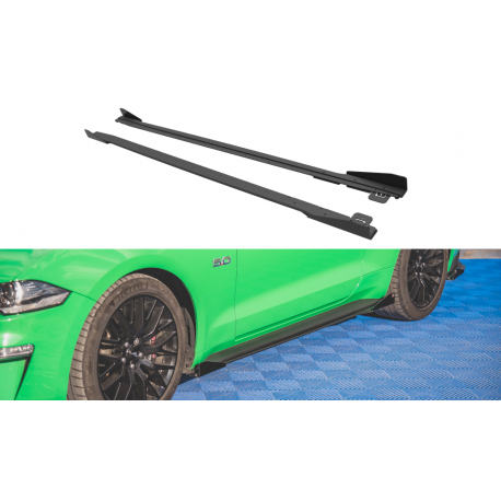 STREET PRO RAJOUTS DES BAS DE CAISSE V.1 + FLAPS FORD MUSTANG GT MK6 FACELIFT