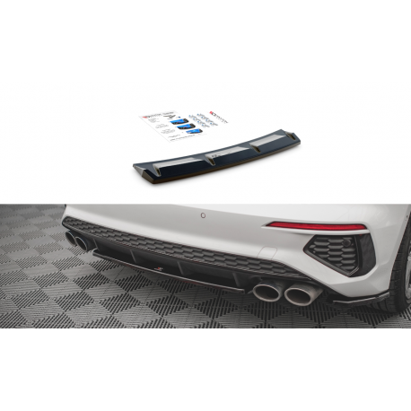 CENTRAL ARRIERE SPLITTER AUDI S3 8Y CENTRAL ARRIERE SPLITTER AUDI S3 8Y