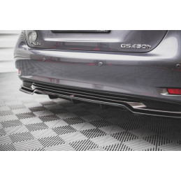 CENTRAL ARRIERE SPLITTER (AVEC UNE BARRE VERTICALE) LEXUS GS F SPORT HYBRID MK4 (L10) 