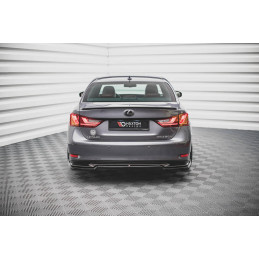 CENTRAL ARRIERE SPLITTER (AVEC UNE BARRE VERTICALE) LEXUS GS F SPORT HYBRID MK4 (L10) 