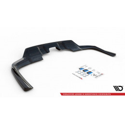 CENTRAL ARRIERE SPLITTER (AVEC UNE BARRE VERTICALE) MERCEDES-BENZ GLS AMG-LINE X167 