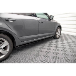 RAJOUTS DES BAS DE CAISSE SKODA OCTAVIA MK3 FACELIFT 
