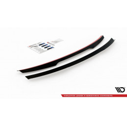 SPOILER CAP SKODA OCTAVIA MK3 FACELIFT 