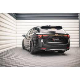 CENTRAL ARRIERE SPLITTER (AVEC UNE BARRE VERTICALE) TOYOTA AVENSIS MK3 FACELIFT 