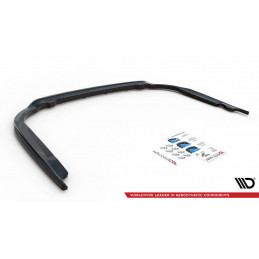 CENTRAL ARRIERE SPLITTER (AVEC UNE BARRE VERTICALE) TOYOTA AVENSIS MK3 FACELIFT 