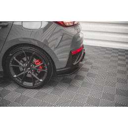 LAMES DE PARE-CHOCS ARRIÈRE LATÉRALES V.2 HYUNDAI I30 N HATCHBACK MK3 FACELIFT 