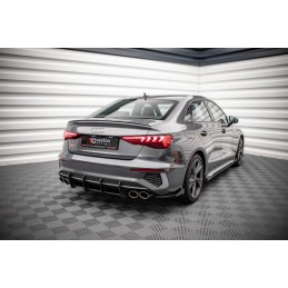 STREET PRO LAME DU PARE CHOCS ARRIERE + FLAPS AUDI S3 SEDAN 8Y