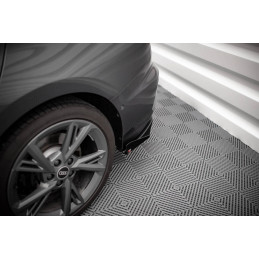 STREET PRO LAME DU PARE CHOCS ARRIERE + FLAPS AUDI S3 SEDAN 8Y