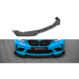 STREET PRO LAME DU PARE-CHOCS AVANT V.1 + FLAPS BMW M2 COMPETITION F87