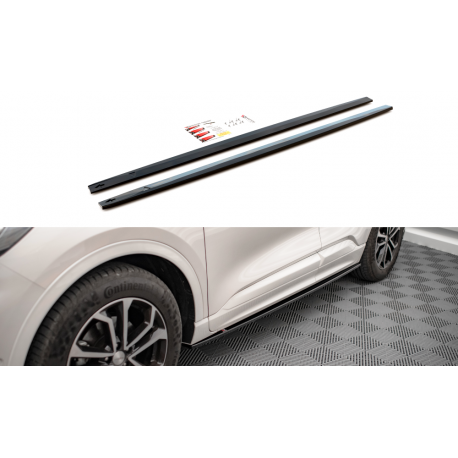 RAJOUTS DES BAS DE CAISSE FORD KUGA ST-LINE MK3 RAJOUTS DES BAS DE CAISSE FORD KUGA ST-LINE MK3