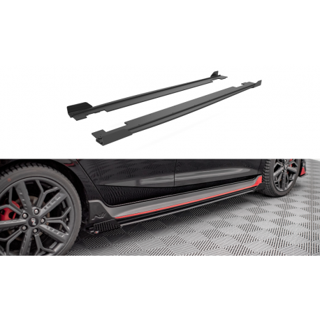 STREET PRO RAJOUTS DES BAS DE CAISSE + FLAPS HYUNDAI I20 N MK3 