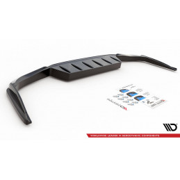 CENTRAL ARRIERE SPLITTER (AVEC UNE BARRE VERTICALE) LEXUS UX MK1