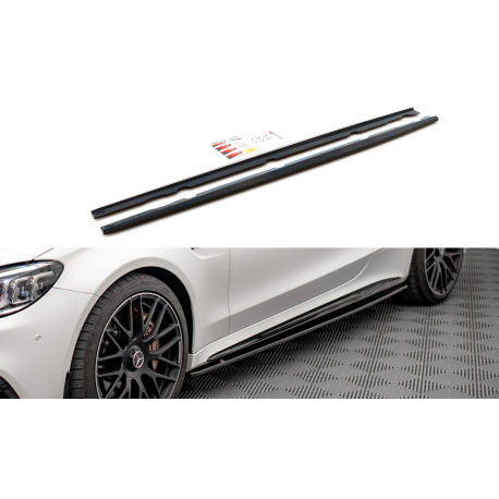 RAJOUTS DES BAS DE CAISSE V.1 MERCEDES-AMG C 63AMG COUPE C205 FACELIFT