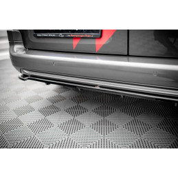 CENTRAL ARRIERE SPLITTER (AVEC UNE BARRE VERTICALE) PEUGEOT PARTNER MK3