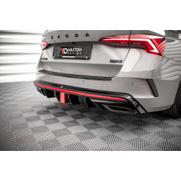 RAJOUT DU PARE-CHOCS ARRIERE SKODA OCTAVIA RS MK4