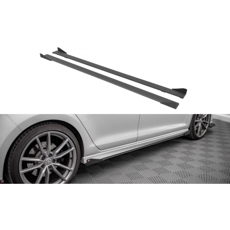 STREET PRO RAJOUTS DES BAS DE CAISSE + FLAPS VOLKSWAGEN GOLF R MK7