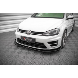 STREET PRO LAME DU PARE-CHOCS AVANT V.1 + FLAPS VOLKSWAGEN GOLF R MK7
