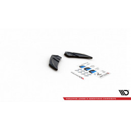 LAMES DE PARE-CHOCS ARRIÈRE LATÉRALES V.3 VOLKSWAGEN GOLF R MK7