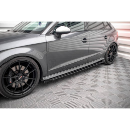STREET PRO RAJOUTS DES BAS DE CAISSE + FLAPS AUDI S3 SPORTBACK 8V FACELIFT