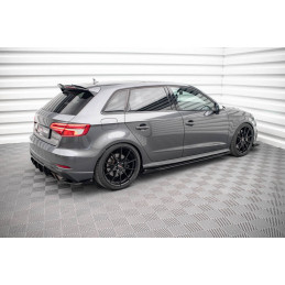 STREET PRO RAJOUTS DES BAS DE CAISSE + FLAPS AUDI S3 SPORTBACK 8V FACELIFT