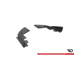 STREET PRO LAME DU PARE CHOCS ARRIERE + FLAPS AUDI S3 SPORTBACK 8V FACELIFT