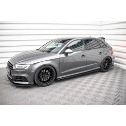 STREET PRO RAJOUTS DES BAS DE CAISSE AUDI S3 SPORTBACK 8V FACELIFT