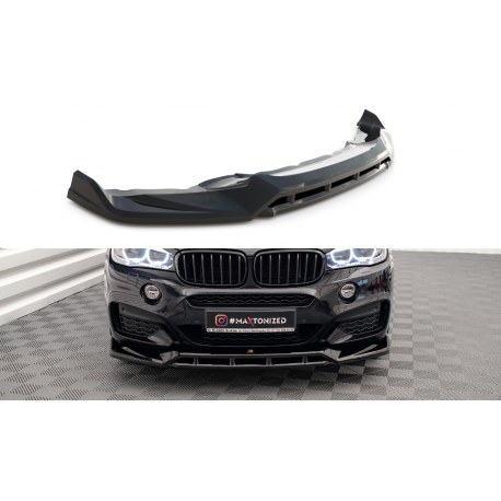 LAME DU PARE-CHOCS AVANT V.3 BMW X6 M-PACK F16