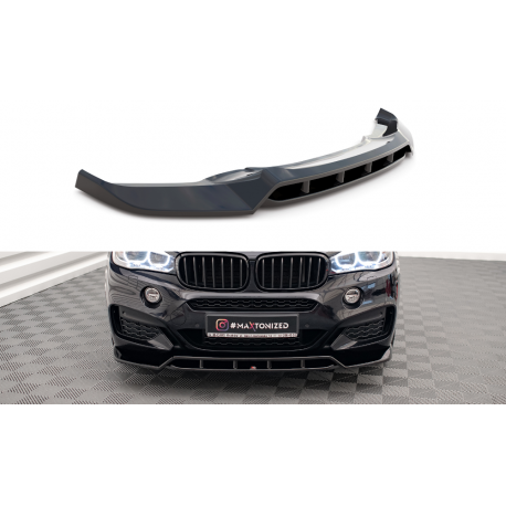 LAME DU PARE-CHOCS AVANT V.2 BMW X6 M-PACK F16